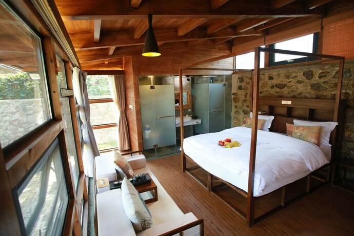 Imagen de la habitación del Hotel Beijing Shiguang Greatwall Boutique Inn. Foto 15