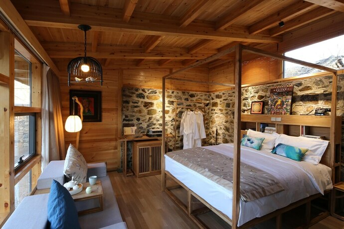 Imagen de la habitación del Hotel Beijing Shiguang Greatwall Boutique Inn. Foto 32