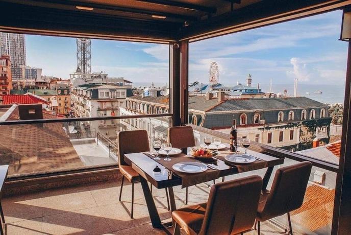 Imagen del bar/restaurante del Hotel Bel Mare, Batumi. Foto 3