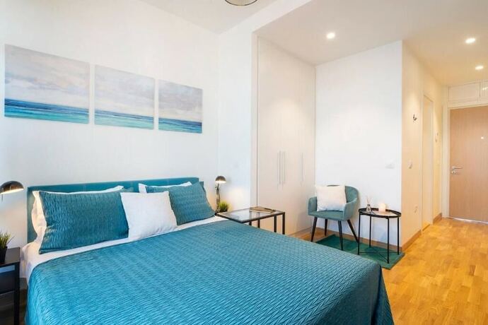 Imagen de la habitación del Hotel Belgrade Waterfront - River Residence. Foto 14