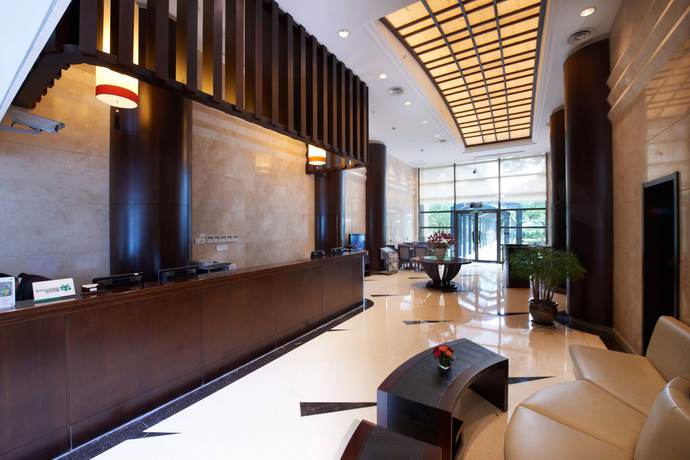 Imagen del bar/restaurante del Hotel Belgravia Serviced Residence Wuxi. Foto 8