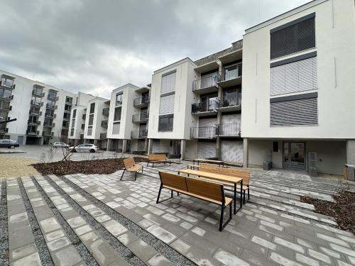 Imagen de la habitación del Hotel Bella Apartments Brno. Foto 17