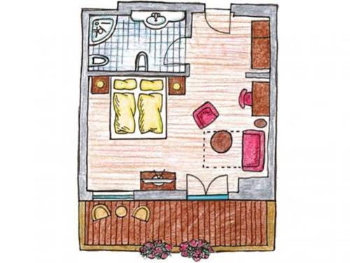 Imagen de la habitación del Hotel Bella Vista Emma. Foto 5