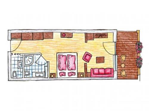 Imagen de la habitación del Hotel Bella Vista Emma. Foto 15