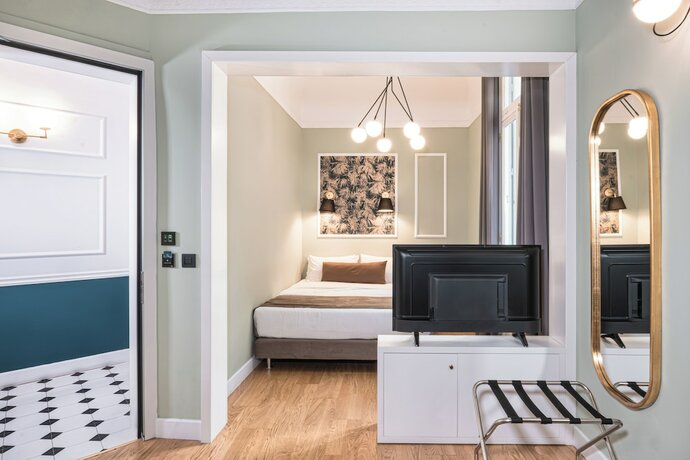 Imagen de la habitación del Hotel Belle epoque suites. Foto 19