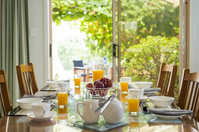 Imagen del bar/restaurante del Hotel Bellevue Bed and Breakfast Mclaren Vale. Foto 17