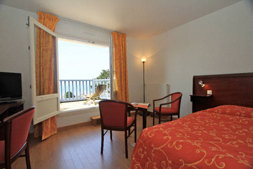 Imagen de la habitación del Hotel Bellevue, Villerville. Foto 6