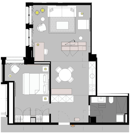Imagen de la habitación del Hotel Belmont Residences. Foto 3