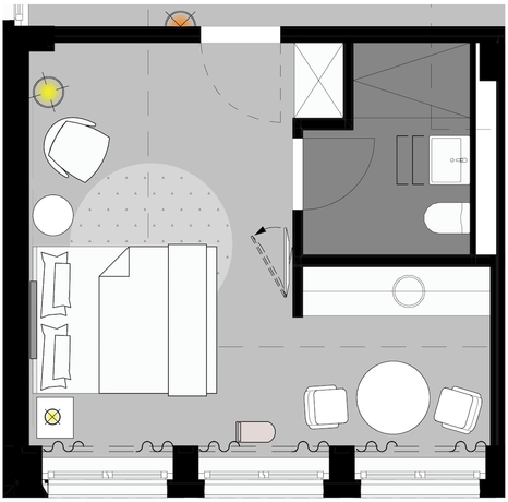 Imagen de la habitación del Hotel Belmont Residences. Foto 6