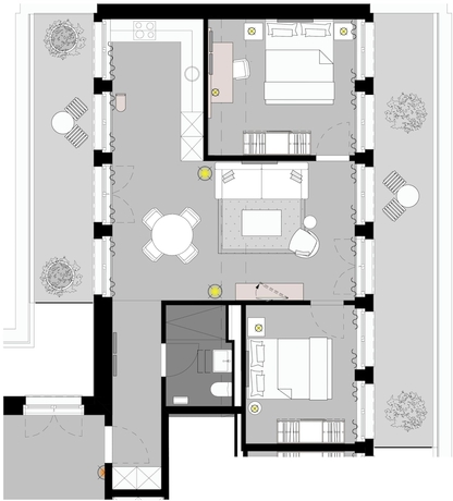 Imagen de la habitación del Hotel Belmont Residences. Foto 12