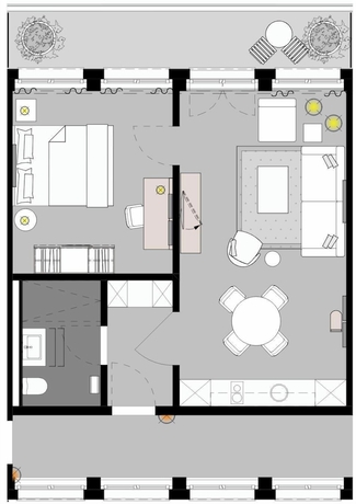Imagen de la habitación del Hotel Belmont Residences. Foto 14