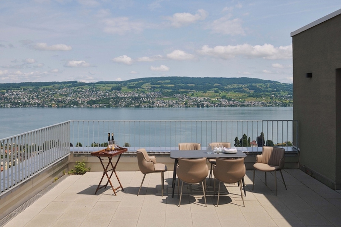 Imagen del bar/restaurante del Hotel Belmont Residences lakeview Horgen. Foto 5