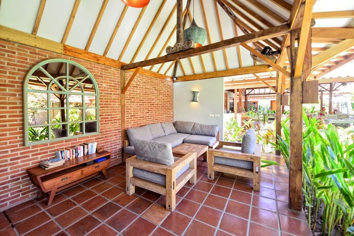 Imagen de los interiores del Hotel Belukar Villas. Foto 35