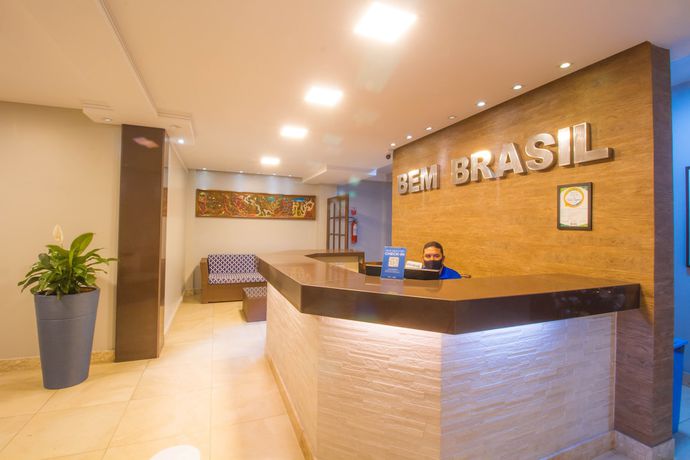 Imagen de los interiores del Hotel Bem Brasil. Foto 18