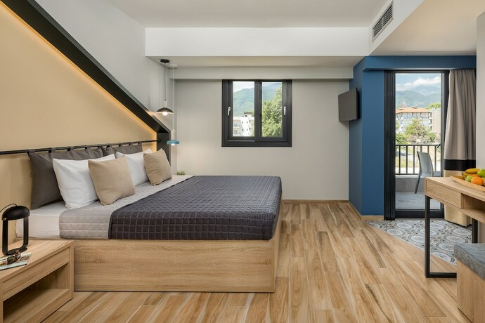 Imagen de la habitación del Hotel Bemyguest Comfort Pidna. Foto 17