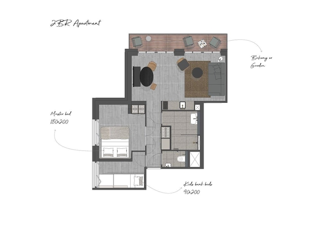 Imagen de la habitación del Hotel Benedict Noordwijk. Foto 16