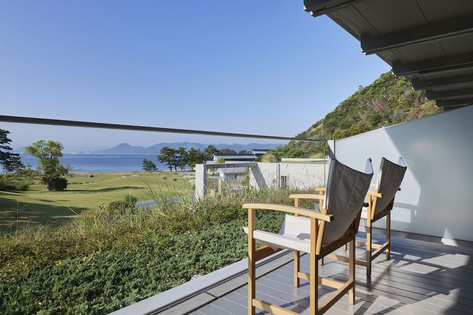 Imagen de la habitación del Hotel Benesse House. Foto 8