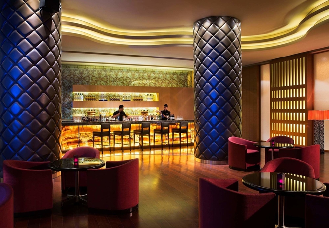 Imagen del bar/restaurante del Hotel Bengaluru Marriott Whitefield. Foto 5