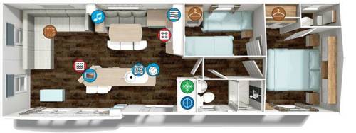 Imagen de la habitación del Hotel Benodet Breaks - Port De Plaisance. Foto 12