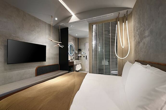 Imagen de la habitación del Hotel Beore. Foto 16