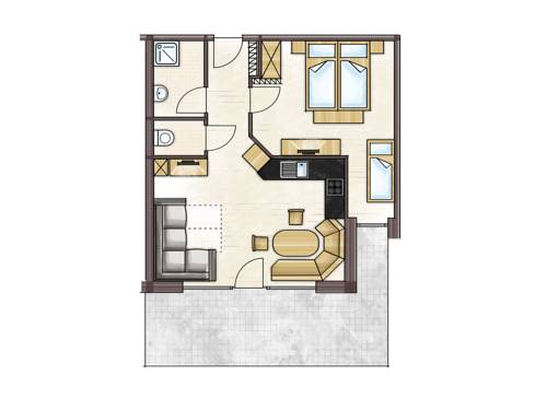 Imagen de la habitación del Hotel Berg- and Seeblick Pfefferbauer. Foto 13