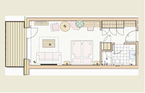 Imagen de la habitación del Hotel Bergblick, Gr&auml;n. Foto 6