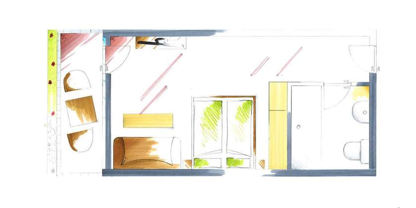 Imagen de la habitación del Hotel Berghotel Tirol. Foto 3