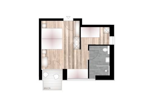 Imagen de la habitación del Hotel Berghotel & Gasthof Marlstein. Foto 9