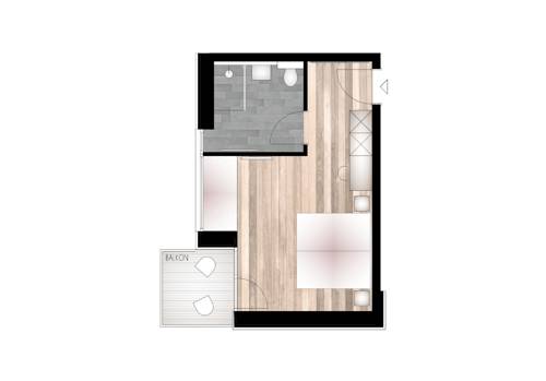 Imagen de la habitación del Hotel Berghotel & Gasthof Marlstein. Foto 10
