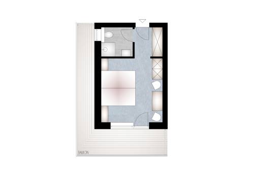 Imagen de la habitación del Hotel Berghotel & Gasthof Marlstein. Foto 12