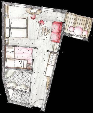 Imagen de la habitación del Hotel Berg-leben, Grossarl. Foto 3