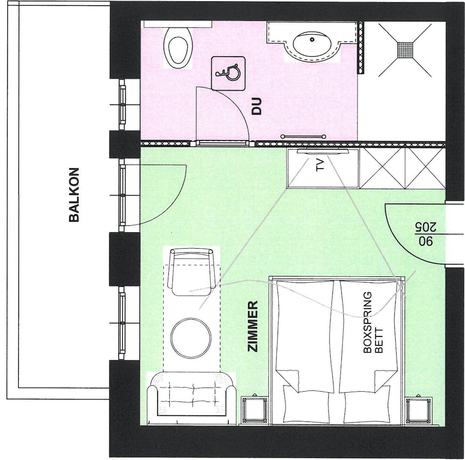 Imagen de la habitación del Hotel Bergmahd. Foto 8