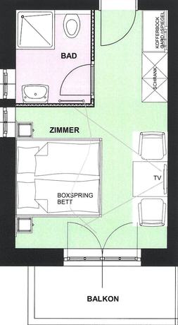 Imagen de la habitación del Hotel Bergmahd. Foto 9