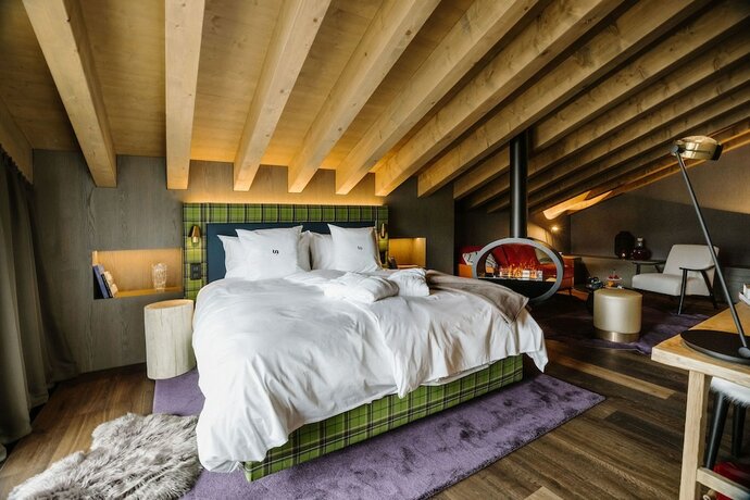 Imagen de la habitación del Hotel Bergwelt Grindelwald Alpine Design Resort. Foto 17