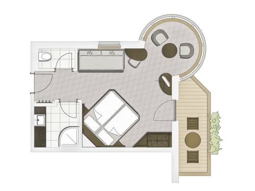 Imagen de la habitación del Hotel Bergzeit. Foto 4