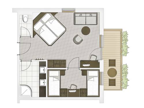 Imagen de la habitación del Hotel Bergzeit. Foto 13