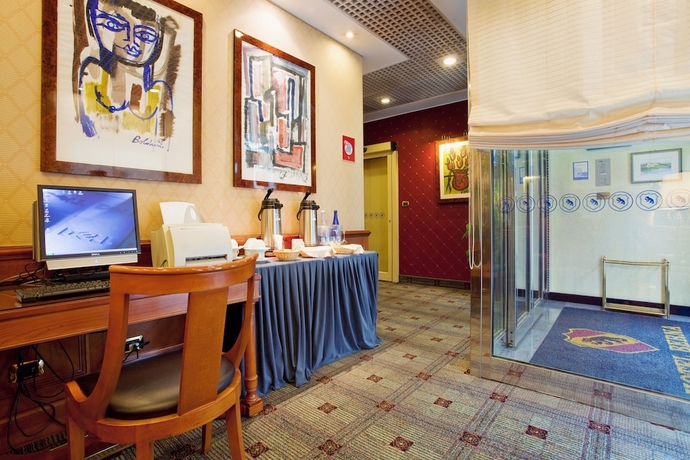 Imagen de los interiores del Hotel Berna, Milán. Foto 16