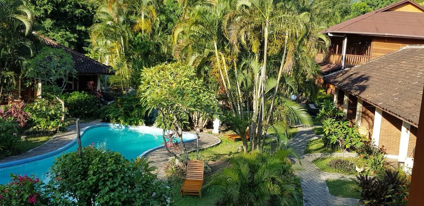 Imagen de la piscina del Hotel Besar Bulan Baru - Senggigi. Foto 20