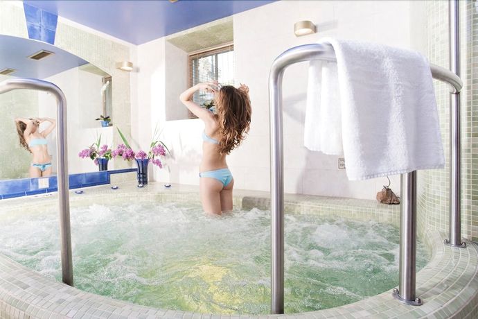 Imagen de la piscina del Hotel Best Baltic Druskininkai Central. Foto 19