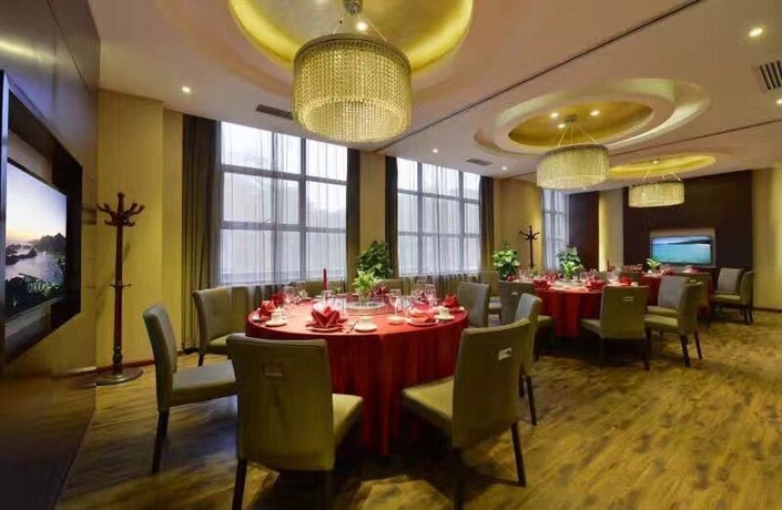 Imagen del bar/restaurante del Hotel Bestway Qujiang Xi'an. Foto 9