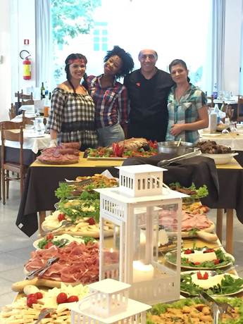 Imagen del bar/restaurante del Hotel Beverly, Rimini. Foto 5