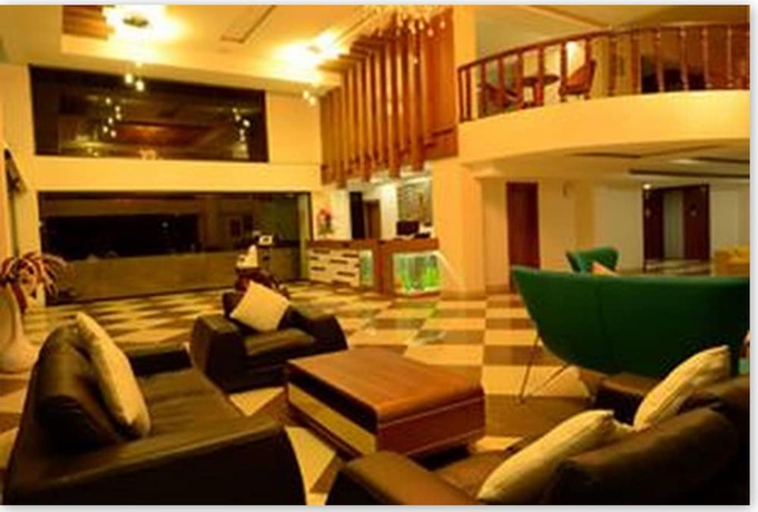 Imagen de los interiores del Hotel Bhargav Grand, Guwahati. Foto 17