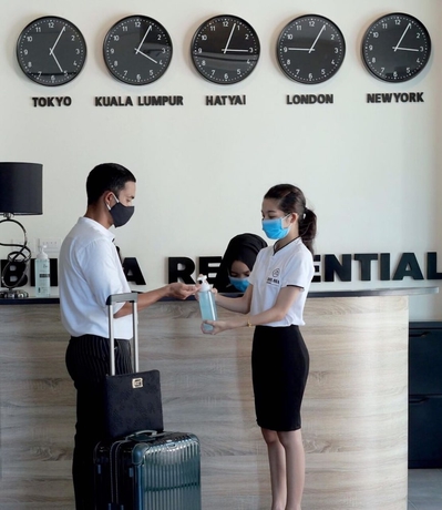 Imagen de los interiores del Hotel Bhava Residence, HAT YAI. Foto 18