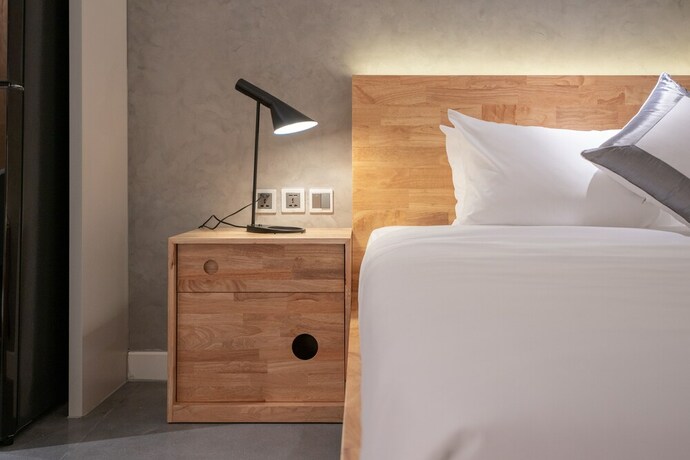 Imagen de la habitación del Hotel Bi Ecosuites Hanoi. Foto 18