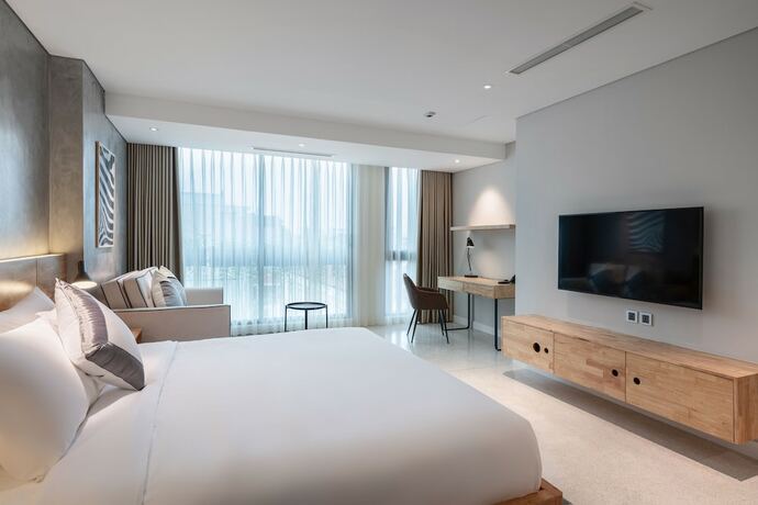 Imagen de la habitación del Hotel Bi Ecosuites Hanoi. Foto 27
