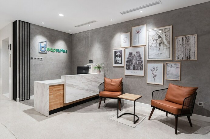 Imagen de los interiores del Hotel Bi Ecosuites Hanoi. Foto 32