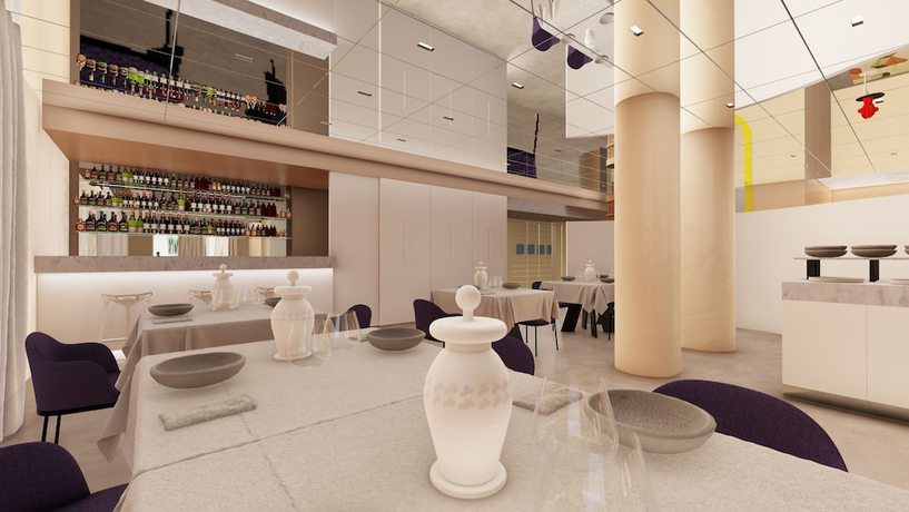 Imagen del bar/restaurante del Hotel Biancodonda Greenblu & SPA. Foto 3