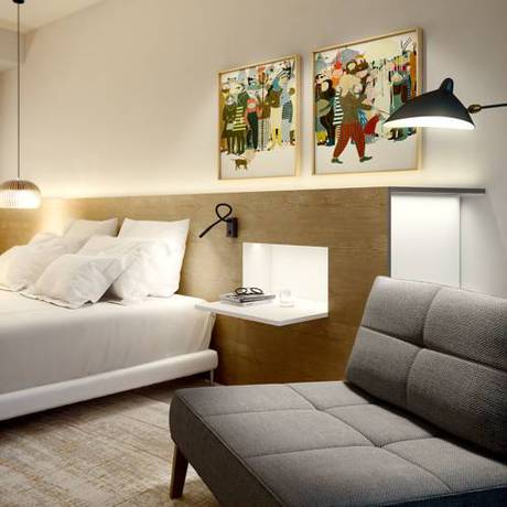 Imagen de la habitación del Hotel Bide Bide. Foto 7