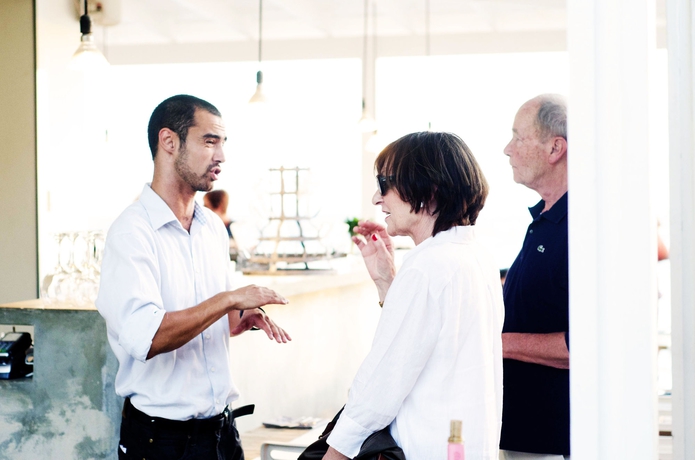 Imagen del bar/restaurante del Hotel Bijblauw. Foto 4