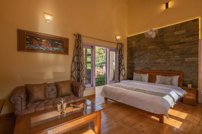 Imagen de la habitación del Hotel Binsar Eco Resort, Binsar - Uttarakhand. Foto 19